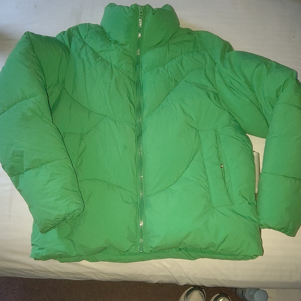 Zara Emerald Green Outerwear
